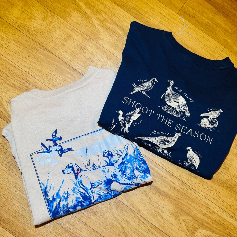 Southern Proper Men’s long sleeve Tees. Size Small.